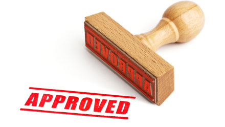 Approved Stamp